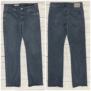 Adriano Goldschmied Gray Protege Straight Leg Pant size 31x34